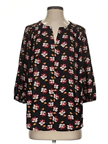 Pleione 3/4 Sleeve Blouse (view 1)