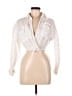 A.L.C. 100% Cotton Ivory White Long Sleeve Blouse Size 2 - photo 1