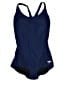 Speedo Solid Blue One Piece Swimsuit Size 8 - photo 1
