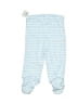 Little Me 100% Organic Cotton Stripes Blue Casual Pants 3-6 MO / 6 MO - photo 2
