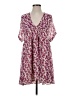 Free People 100% Polyester Burgundy Kimono Size S - photo 1