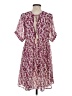 Free People 100% Polyester Burgundy Kimono Size S - photo 2