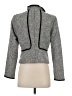 White House Black Market Tweed Gray Blazer Size 4 - photo 2