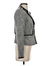 White House Black Market Tweed Gray Blazer Size 4 - photo 4