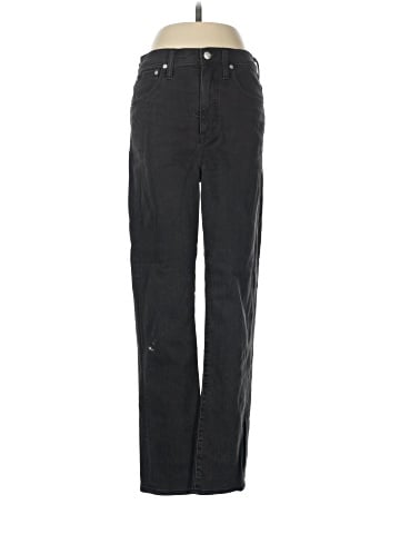 Madewell Tall Classic Straight Jeans in Lunar Wash (view 1)