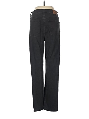 Madewell Tall Classic Straight Jeans in Lunar Wash (view 2)