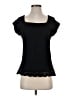 Coldwater Creek Black Short Sleeve Top Size XS - photo 1