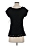 Coldwater Creek Black Short Sleeve Top Size XS - photo 2