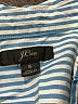 J.Crew Stripes Blue Long Sleeve Button-Down Shirt Size S - photo 7