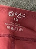 RAG Burgundy Active Pants Size 1X - photo 7