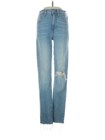 Madewell The Tall Perfect Vintage Jean in Coney Wash: Destroyed Edition (view 1)