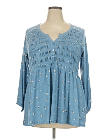 Torrid Long Sleeve Blouse (view 1)