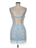 B. Darlin 100% Polyester Blue Cocktail Dress Size 9 - 10 - photo 2