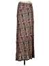 Silhouette Print Gray Casual Skirt Size XXS - photo 1