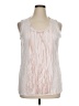 Chico's Pink Ivory Sleeveless Blouse Size XL (3) - photo 1