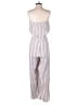 Drew Stripes White Jumpsuit Size S - photo 2