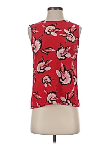 Diane von Furstenberg Sleeveless Silk Top (view 1)