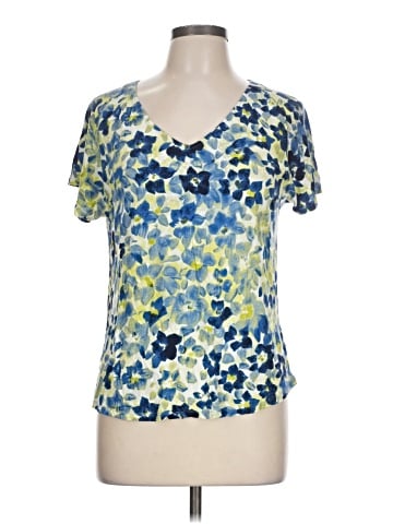 Liz Claiborne Short Sleeve T-Shirt (view 1)