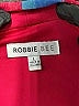 Robbie Bee 100% Polyester Tie-dye Red Cocktail Dress Size L - photo 7