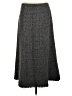 Norton McNaughton Chevron-herringbone Gray Formal Skirt Size 8 - photo 1