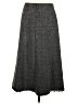 Norton McNaughton Chevron-herringbone Gray Formal Skirt Size 8 - photo 2