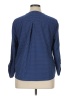 Notations Polka Dots Blue 3/4 Sleeve Blouse Size XL - photo 2