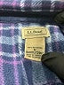 L.L.Bean 100% Polyester Plaid Blue Long Sleeve Blouse Size M - photo 7