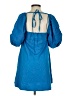 Zara Blue 3/4 Sleeve Top Size S - photo 2