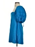 Zara Blue 3/4 Sleeve Top Size S - photo 5
