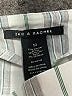 Zac & Rachel Stripes Silver Casual Pants Size 10 - photo 7