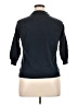 Brooks Brothers Blue Silk Pullover Sweater Size L - photo 2