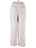 Old Navy Stripes Silver Linen Pants Size L - photo 2