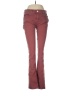 Eleven Paris Burgundy Jeans Size 29 waist - photo 1