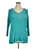 Stylus Teal Pullover Sweater Size XL - photo 1
