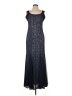 Alex Evenings Blue Cocktail Dress Size 10 - photo 1