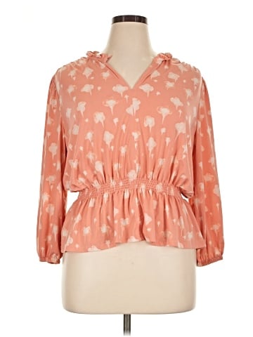 Simply Vera Vera Wang 3/4 Sleeve Blouse (view 1)
