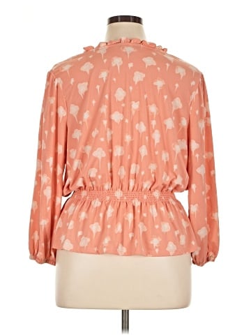 Simply Vera Vera Wang 3/4 Sleeve Blouse (view 2)