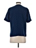 Shein Polka Dots Blue Short Sleeve Blouse Size S - photo 2