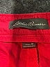 Eddie Bauer Solid Red Cargo Shorts Size 10 - photo 3