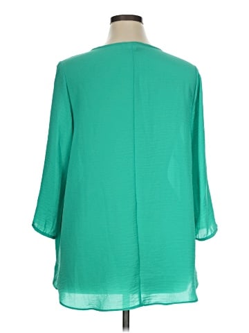Catherines 3/4 Sleeve Blouse (view 2)