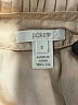 J.Crew 100% Silk Tan Sleeveless Silk Top Size 2 - photo 7