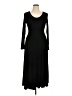 DAZY Solid Black Casual Dress Size XL - photo 1