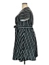 Unbranded Stripes Teal Casual Dress Size XXL - photo 5