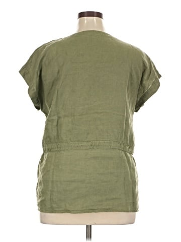 Ellen Tracy Short Sleeve Blouse (view 2)