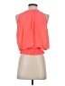 Ramy Brook 100% Polyester Orange Sleeveless Blouse Size XS - photo 2