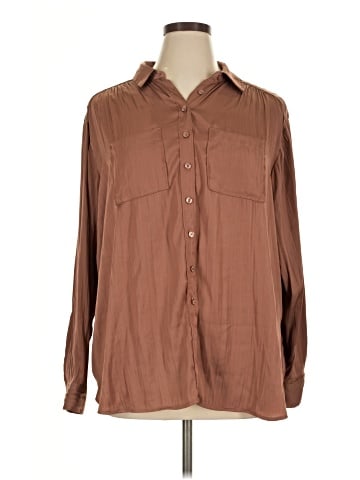 By Anthropologie Long Sleeve Blouse (view 1)