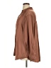 By Anthropologie 100% Polyester Brown Long Sleeve Blouse Size 1X - photo 5