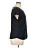 Chico's Black Short Sleeve Blouse Size Lg (2) - photo 4