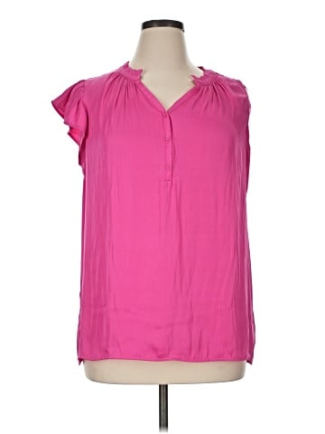 Lane Bryant Short Sleeve Blouse (view 1)