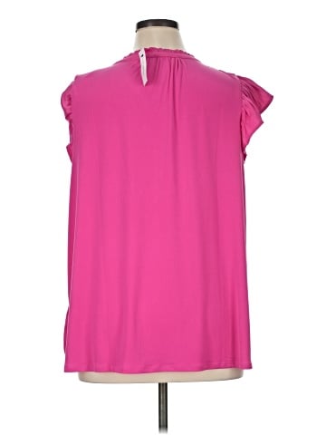 Lane Bryant Short Sleeve Blouse (view 2)